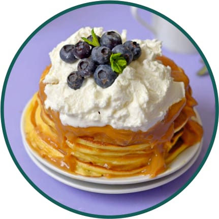 बच्चों के पैनकेक मिक्स