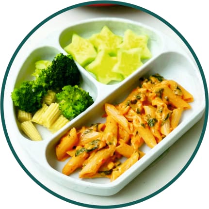 बच्चों का पास्ता