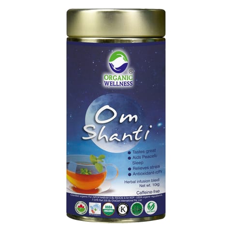 Organic Wellness Om Shanti 100 Grams Tin Pack