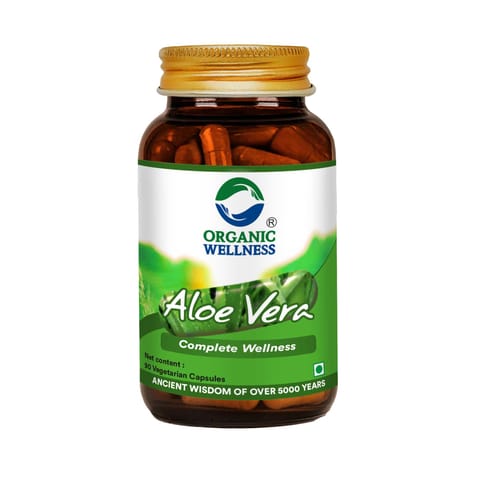 Organic Wellness Aloe Vera Overall Wellness 90 Capsules