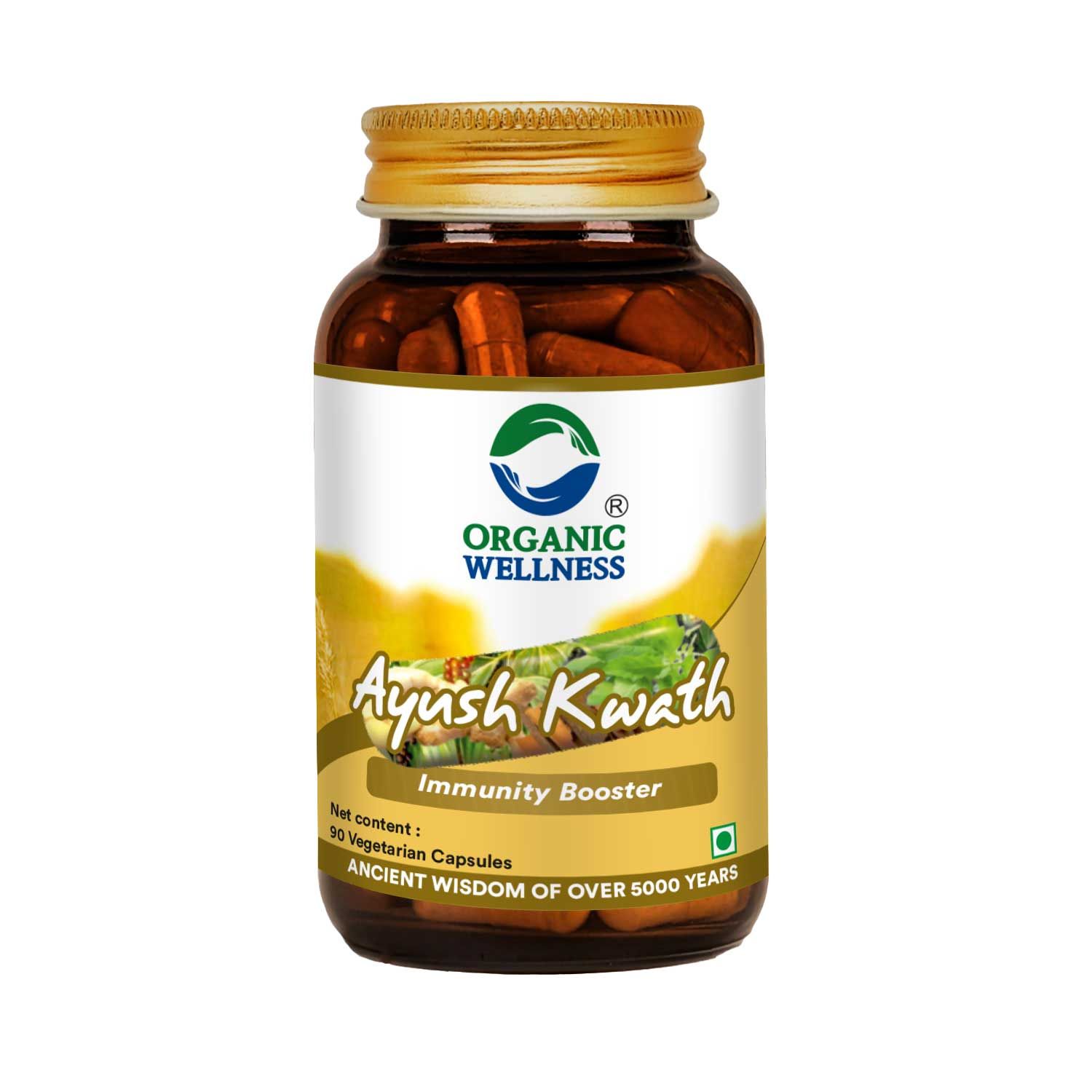 Organic Wellness Ayush Kwath 90 Capsules
