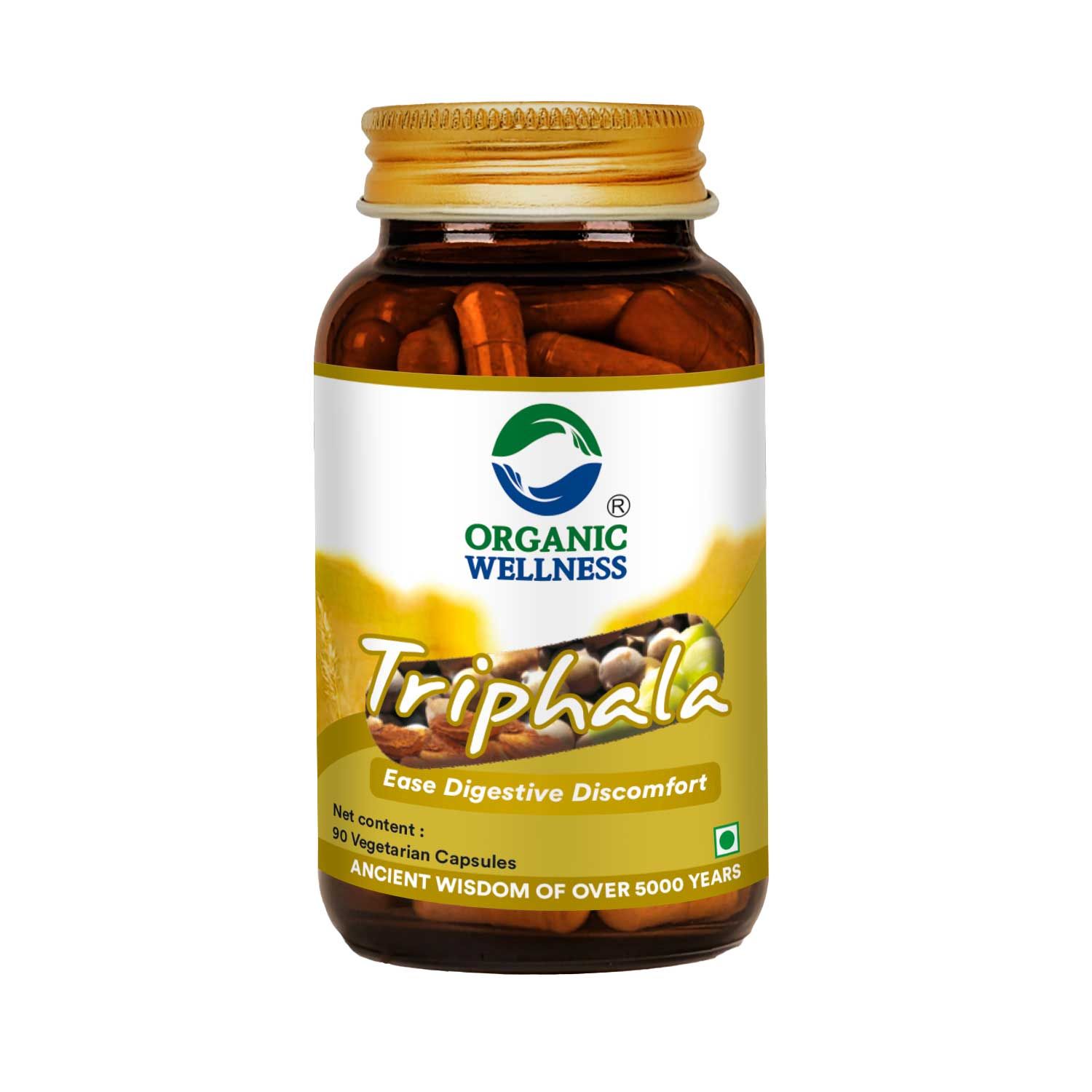 Organic Wellness Triphala 90 Capsules