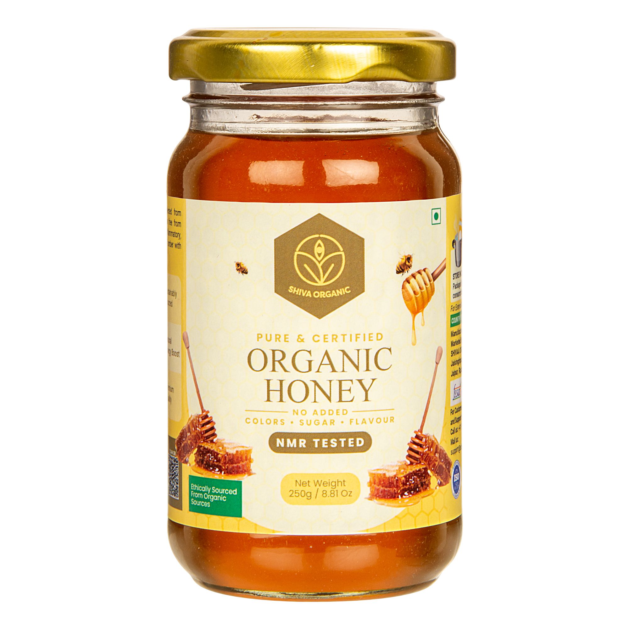 Certified Organic Honey 250g