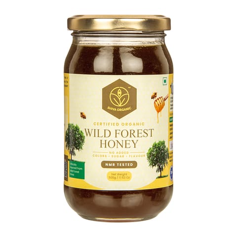 Shiva Organic  Wild Forest Honey 500g