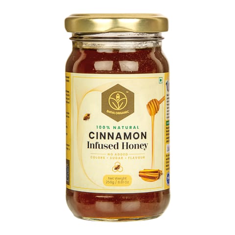 Shiva Organic Cinnamon Infused Honey 250
