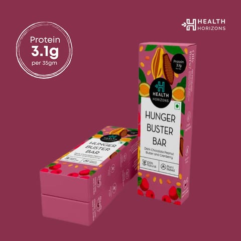 Health Horizons Hunger Buster Bar (Pack of 3)