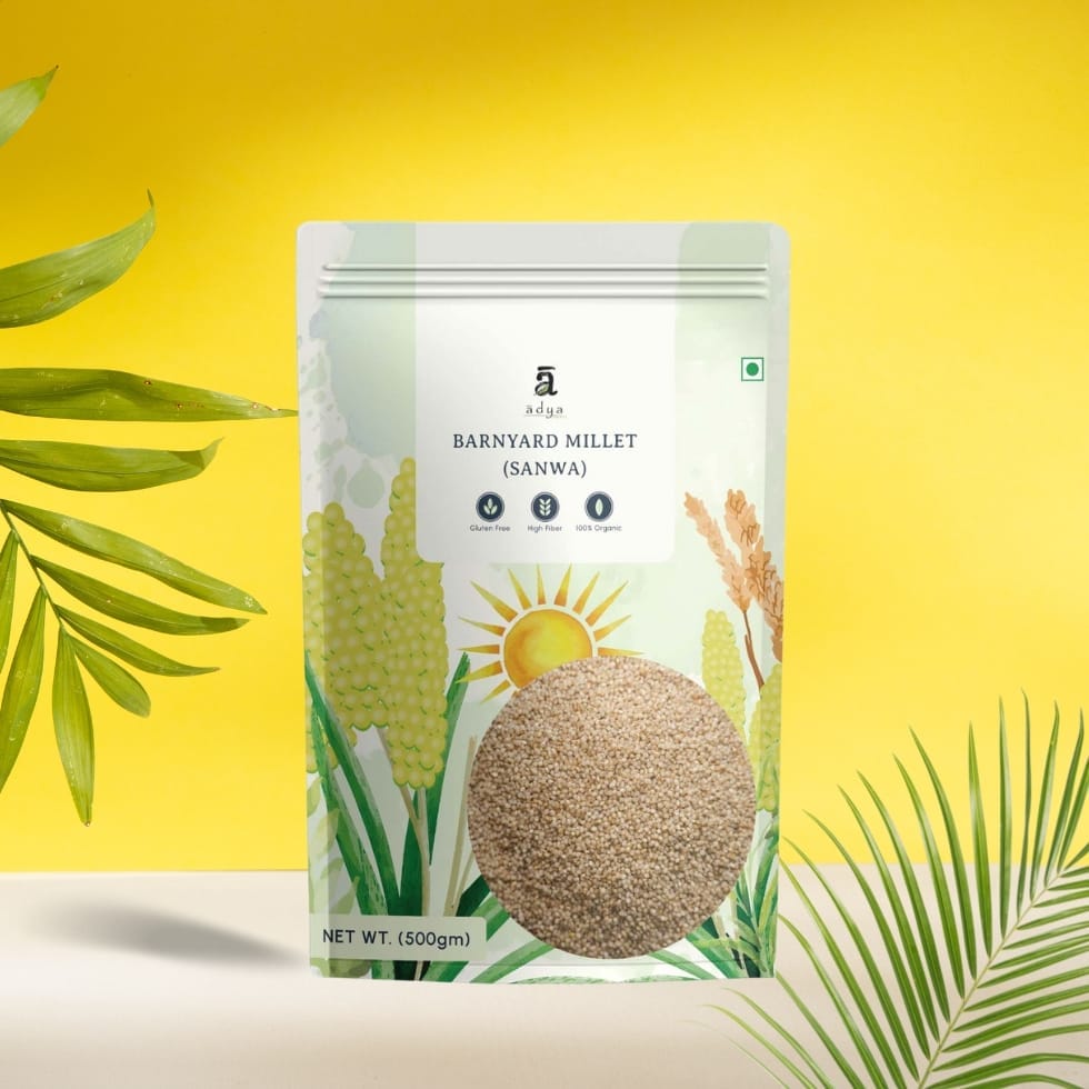 Adya Organics Barnyard Millet | Sanwa | 500 gms