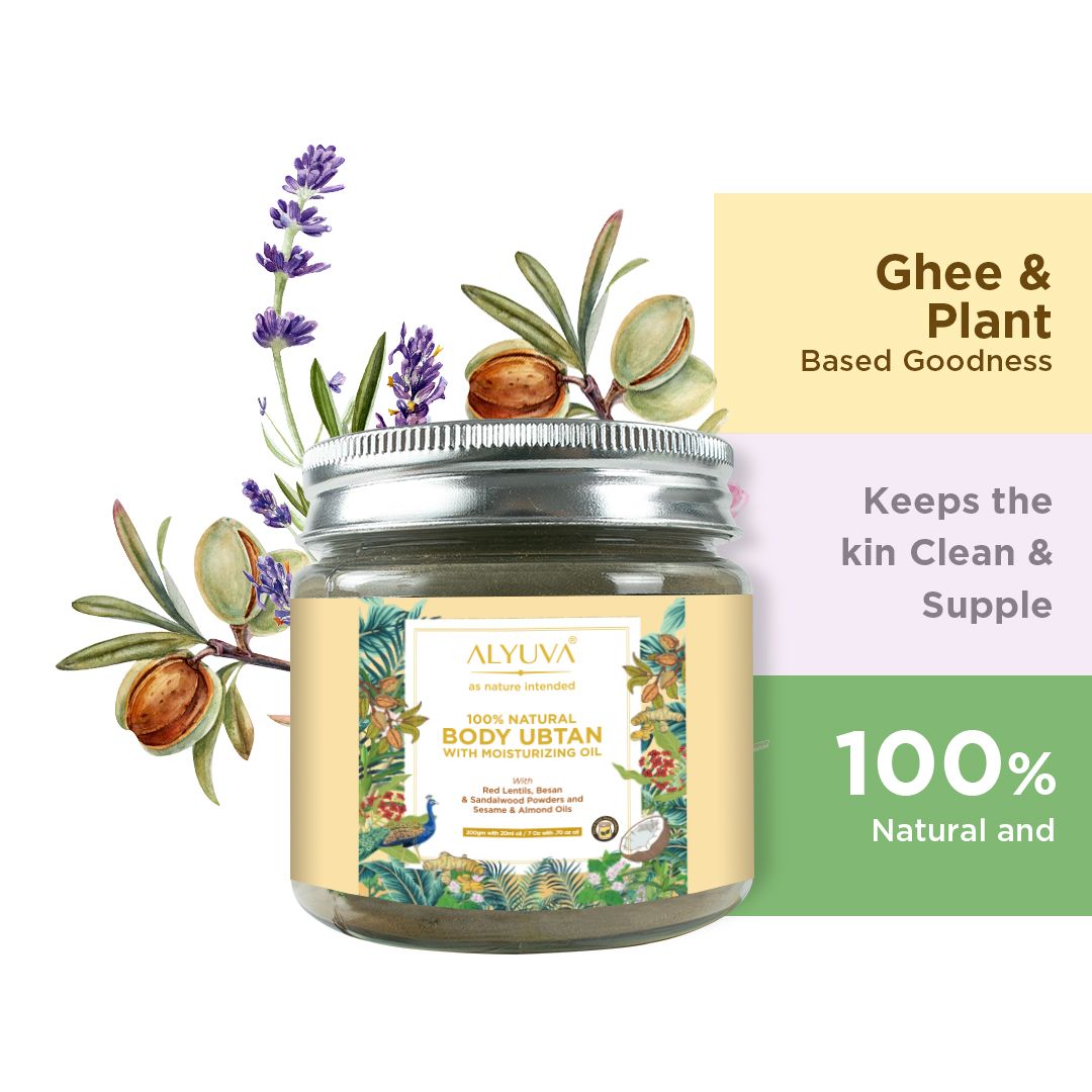 Alyuva Baby Ubtan with Moisturizing Oil