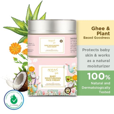 Alyuva Baby Moisturizing Face Cream | 40gm