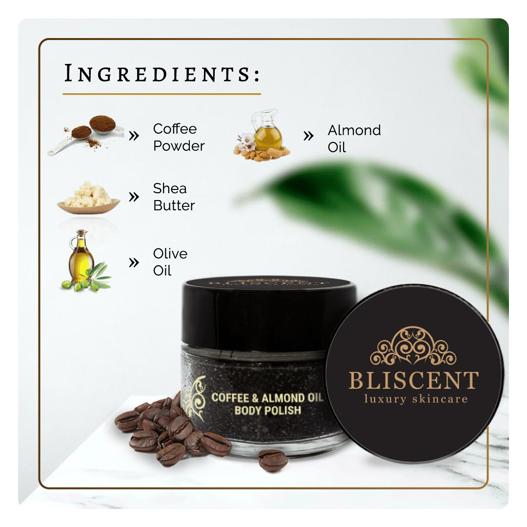 Bliscent Coffee & Almond Oil Body Polish