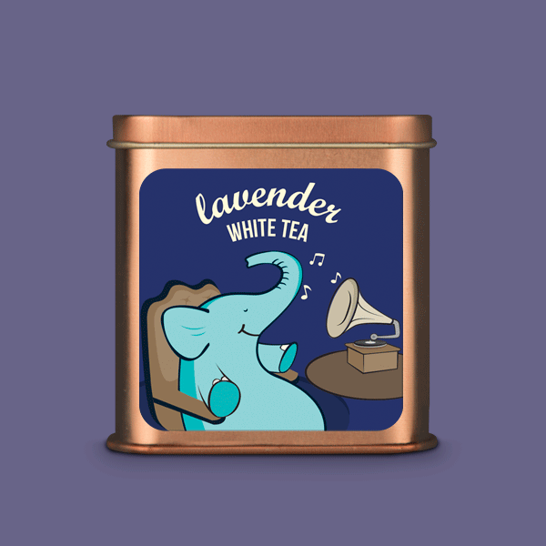 Tea Trunk Lavender White Tea