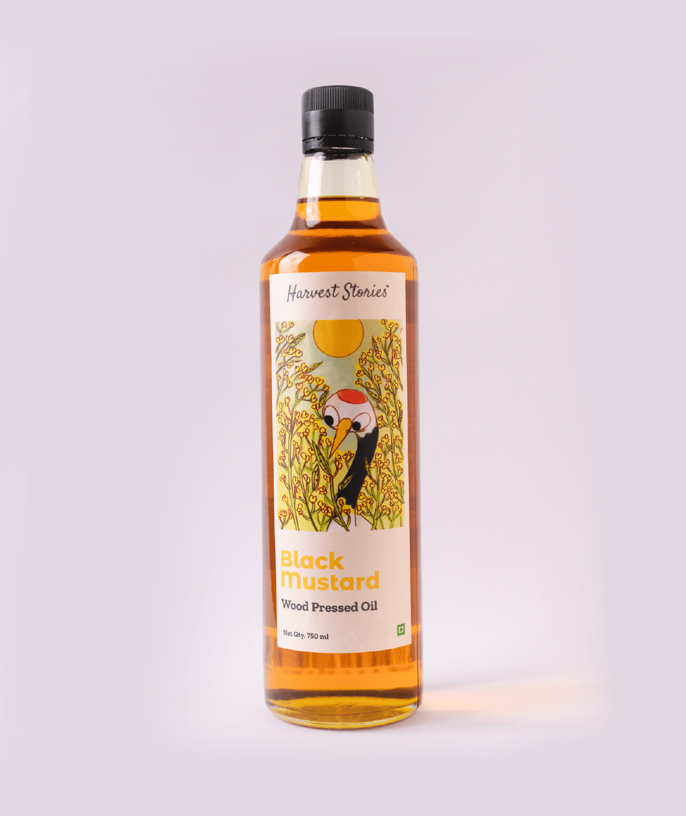 Harvest Stories Black Mustard Oil (Wood Pressed) 750 ml