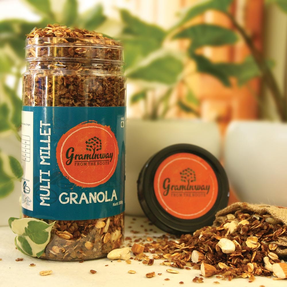 Graminway Multi Millet Granola 300 gm