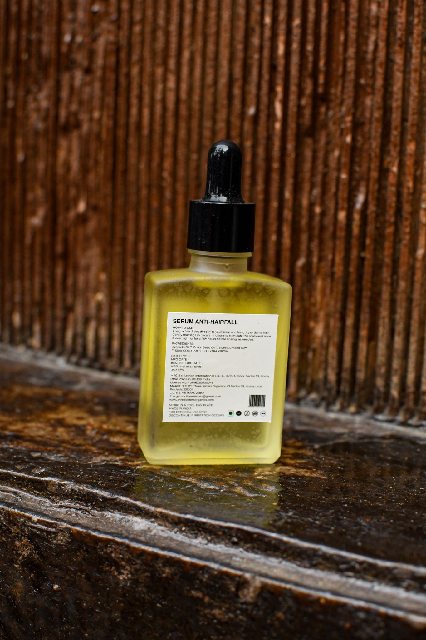थ्री सिस्टर्स ऑर्गेनिक्स सीरम एंटी हेयरफॉल 30ml