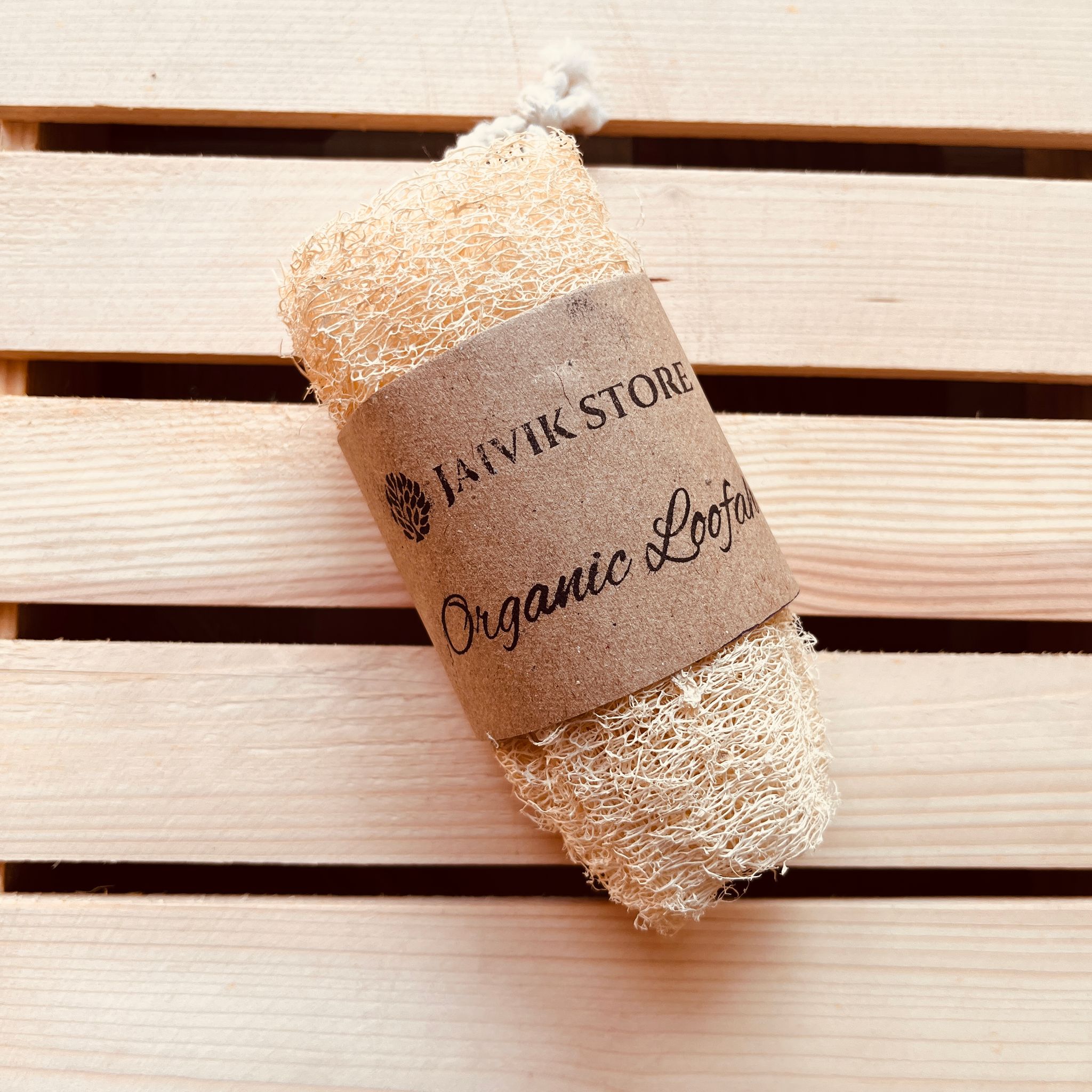 Jaivik Store Organic Loofah Sponge