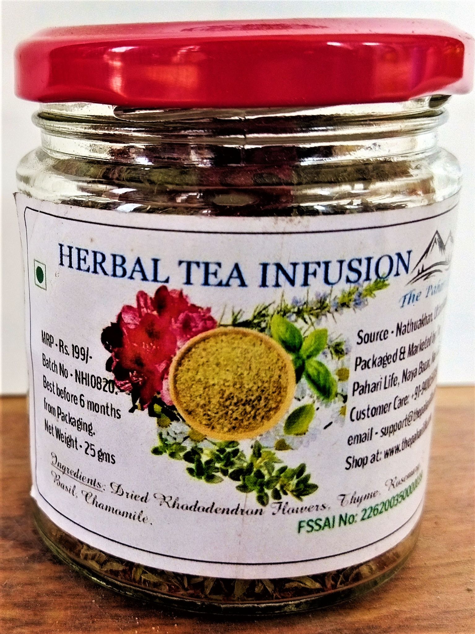 The Pahari Life Herbal Tea Infusion 25gm
