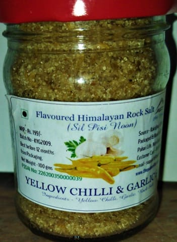The Pahari Life Yellow Chili & Garlic Salt 100gm
