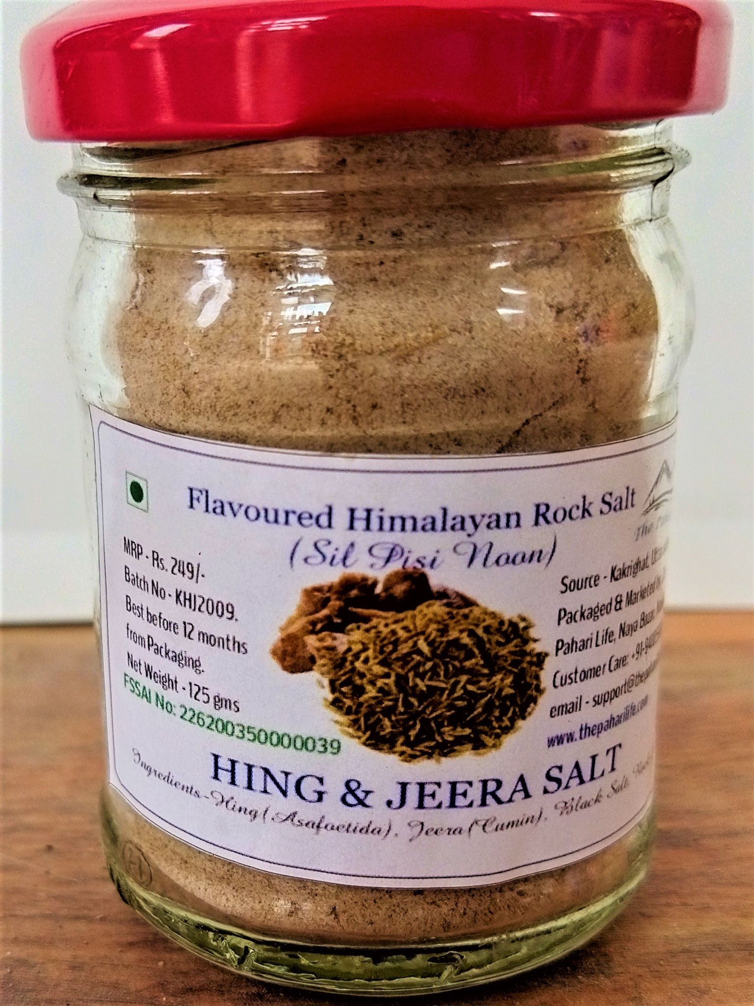 The Pahari Life Hing, Jeera & Black Salt 125gm