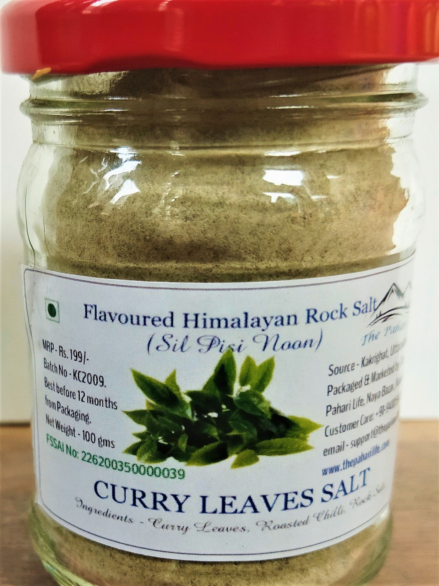 The Pahari Life Curry Leaves Salt 100gm