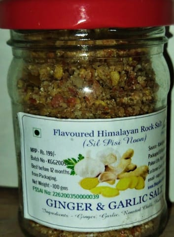 The Pahari Life Ginger Garlic Salt 100gm