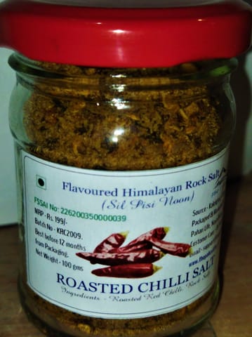 The Pahari Life Roasted Chilli Salt 100gm