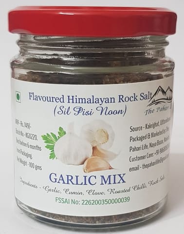 The Pahari Life Garlic Mix Salt 75gm