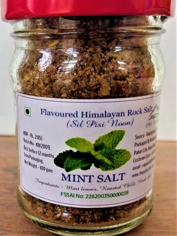 The Pahari Life Mint Salt 100gm