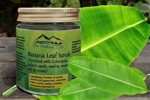 The Pahari Life Banana Leaf Scrub 75gm