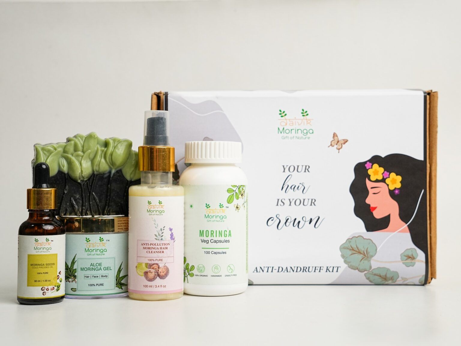 Daivik Moringa Anti-Dandruff Kit