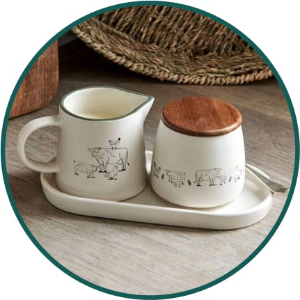 Milk & Sugar Pots