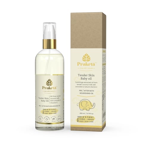 Prakrta Tender Skin Baby Wash - Head-to-toe gentle cleanser