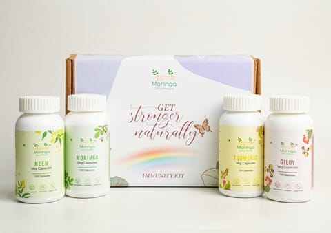 Daivik Moringa Immunity Kit (Pack of 4)