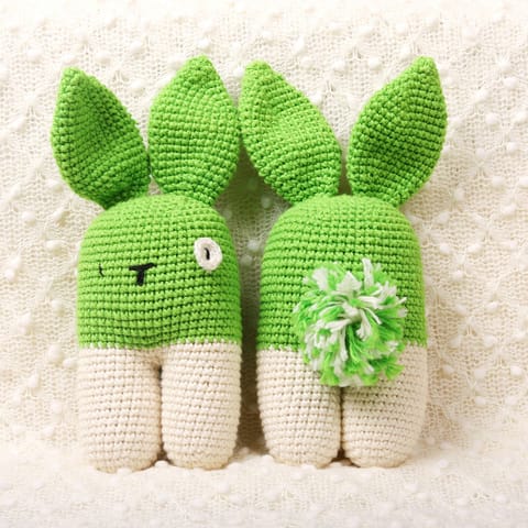 BTC Crochet Rattle for Babies | Bubblegum Rattle