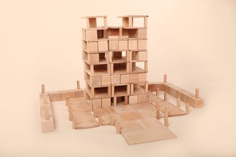 BTC-Wooden Blocks Toy for Kids | Adventurer pack