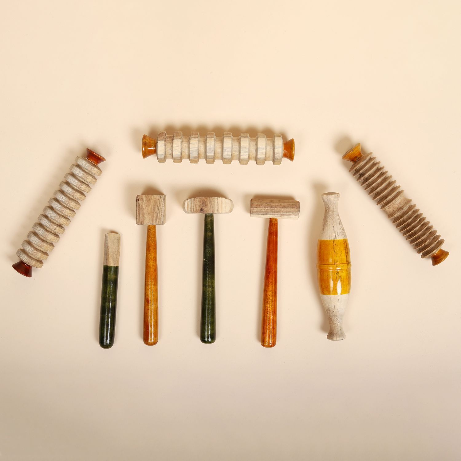 BTC-Wooden Play Dough Tools | Sensory Toys for Kids