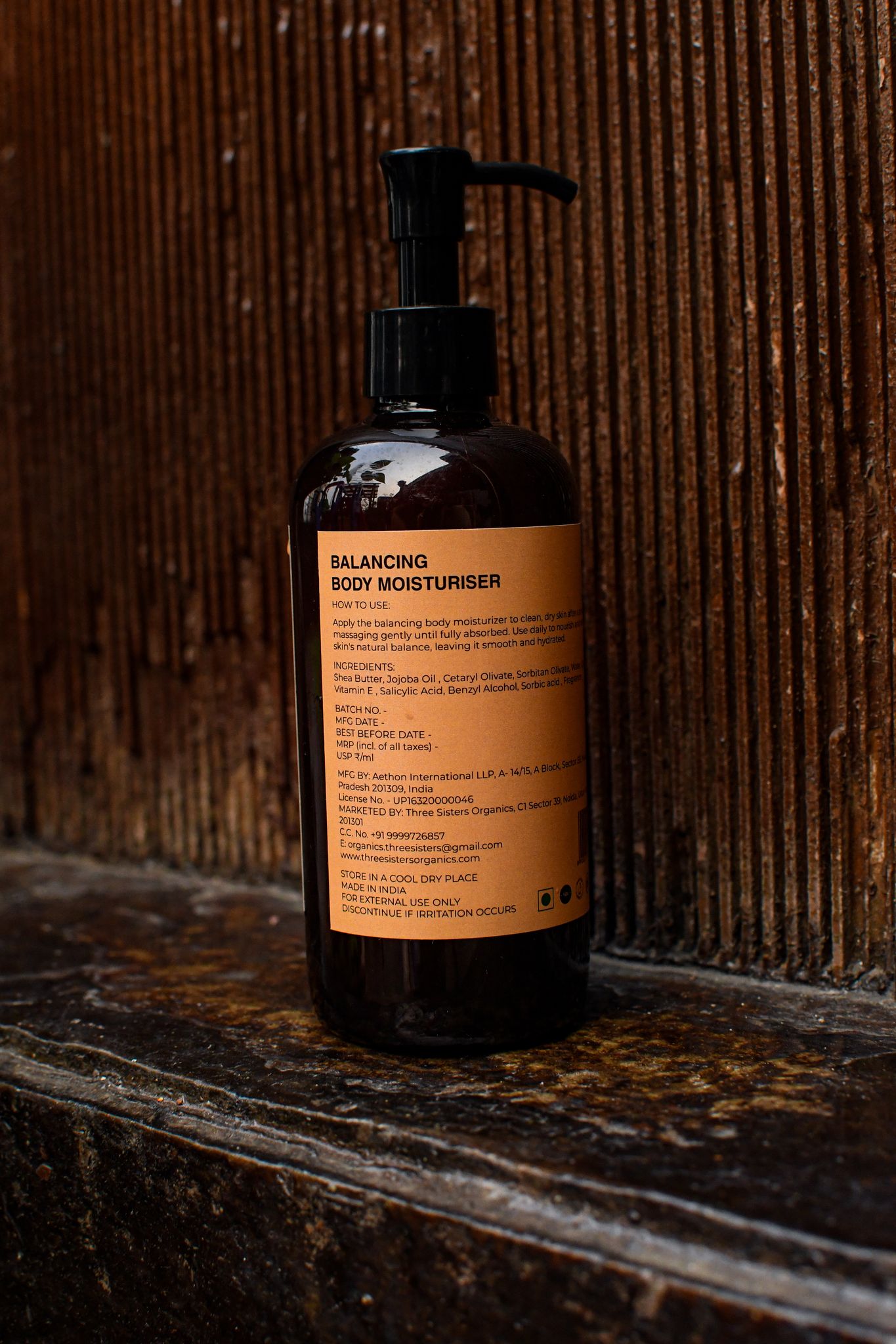 Three Sisters Organics- Balancing Body Moisturiser-300ml