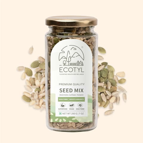 Ecotyl Seed Mix | Sunflower, Pumpkin & Watermelon Seeds | 200g