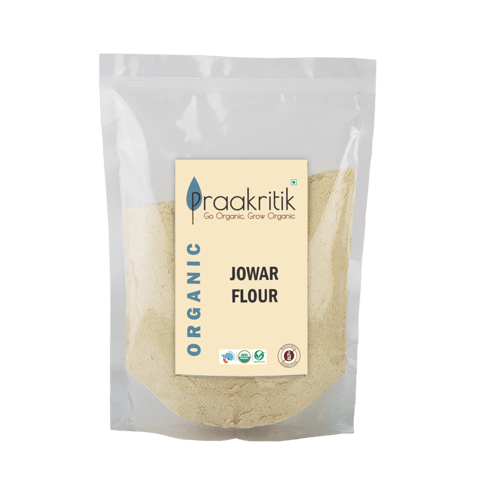 Praakritik Organic Jowar Atta 500 gms