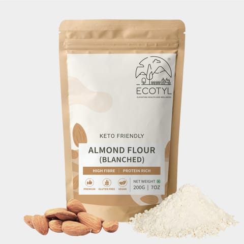 Ecotyl Almond Flour (Blanched) | Keto Friendly | 200g