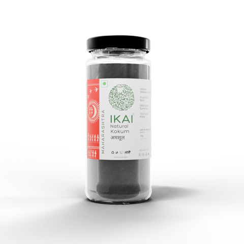 IKAI Organic Natural Kokum | Dried Mangosteen | 75g