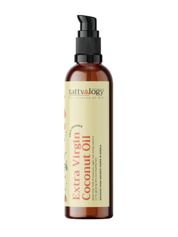 Tattvalogy Certified Organic Extra Virgin Coconut Oil- Made from Coconut Milk of Coconuts
