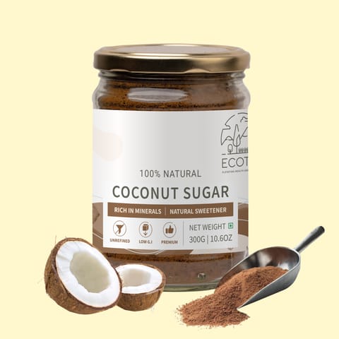 Ecotyl Coconut Sugar | Blossom Sugar | Natural Sweetener | 300g