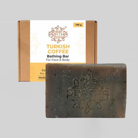 Pratha Naturals Turkish Coffee Bathing Bar | 100g