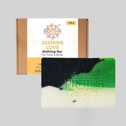 Pratha Naturals Handmade Soap | Jasmine Love | 100g
