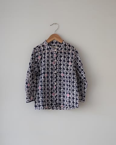 LTWT Lata Cotton Monstera Print Full Sleeve Shirt