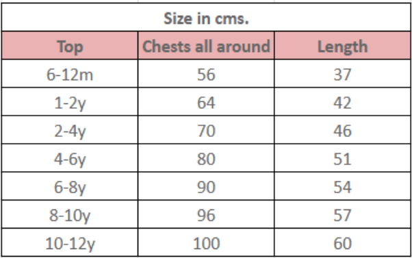 Size Guide