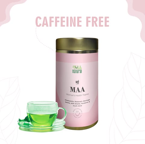 Shuddh Natural MAA Adaptogenic Women Wellness Tea I Floral Tea I 40 Cups