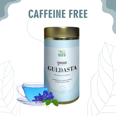 Shuddh Natural Brain Booster Tea I Guldasta I Floral Tea I 30 Cups