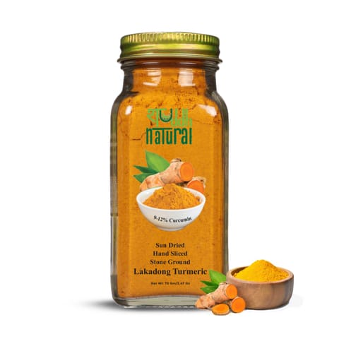 Shuddh Natural Lakadong Turmeric Powder I High Curcumin 9-12% I Single Origin I 70g