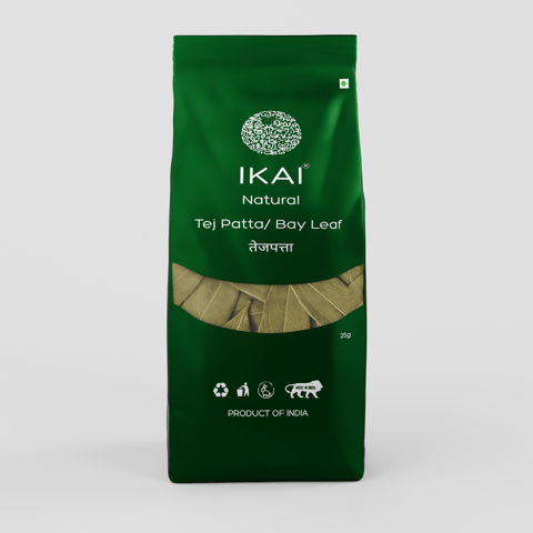 Ikai Organic Natural Tej Pata/Bay Leaf | 25g Ikai Organic Natural Tej Pata/Bay Leaf | 25g